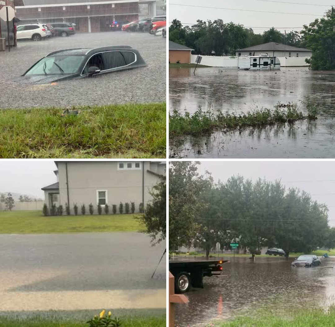 Breaking News: Torrential rains wreaked havoc in America, flooding many cities, cars and homes!